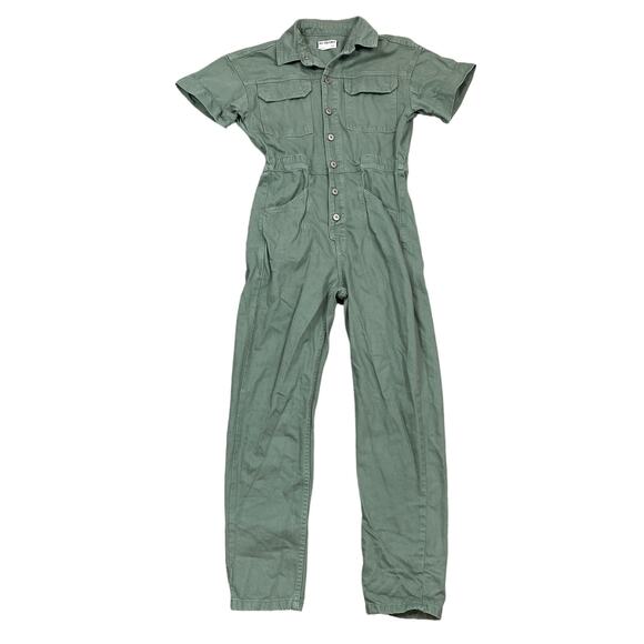 We The Free Pants - We The Free Marci Green Jumpsuit Women's XS